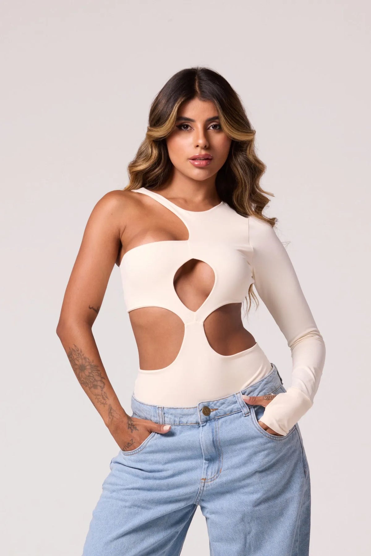 Body Lavinia Poliamida Off White