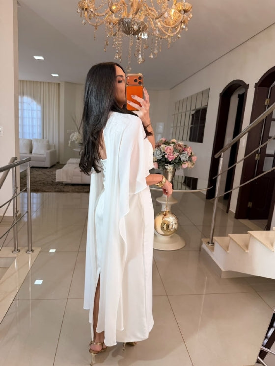 Vestido Capa Amélie