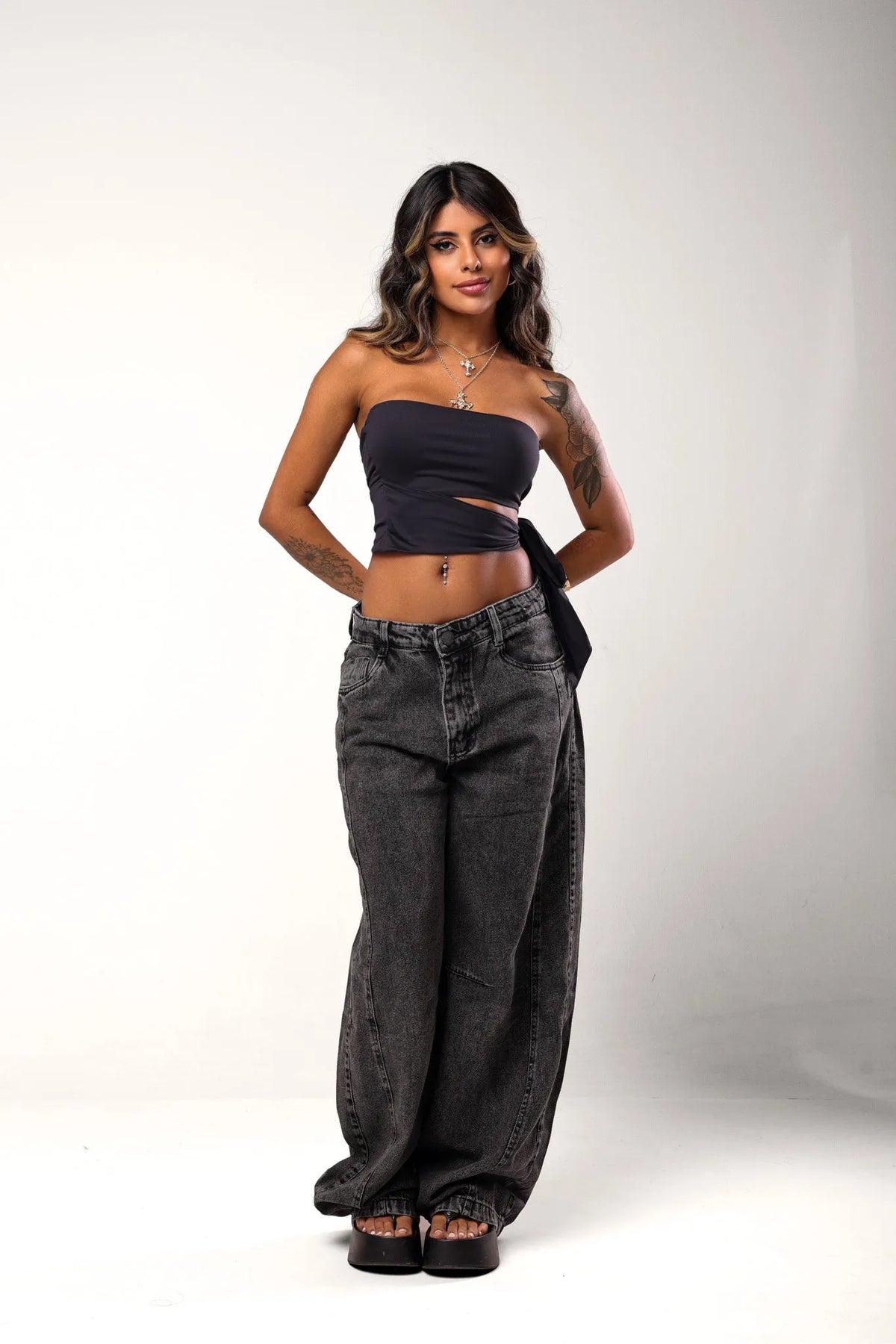 Calca Jeans Storm Preto