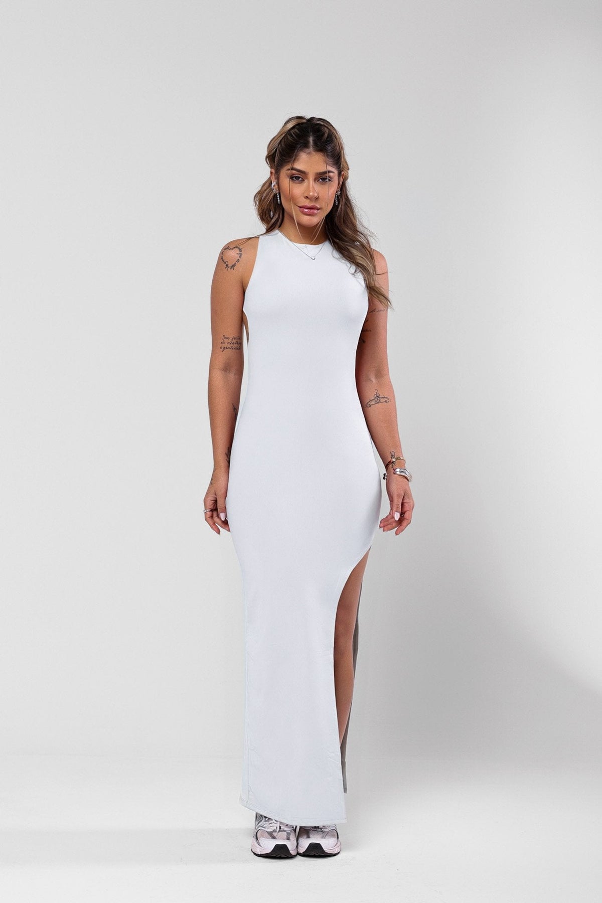 Vestido Vanellope Poliamida Branco
