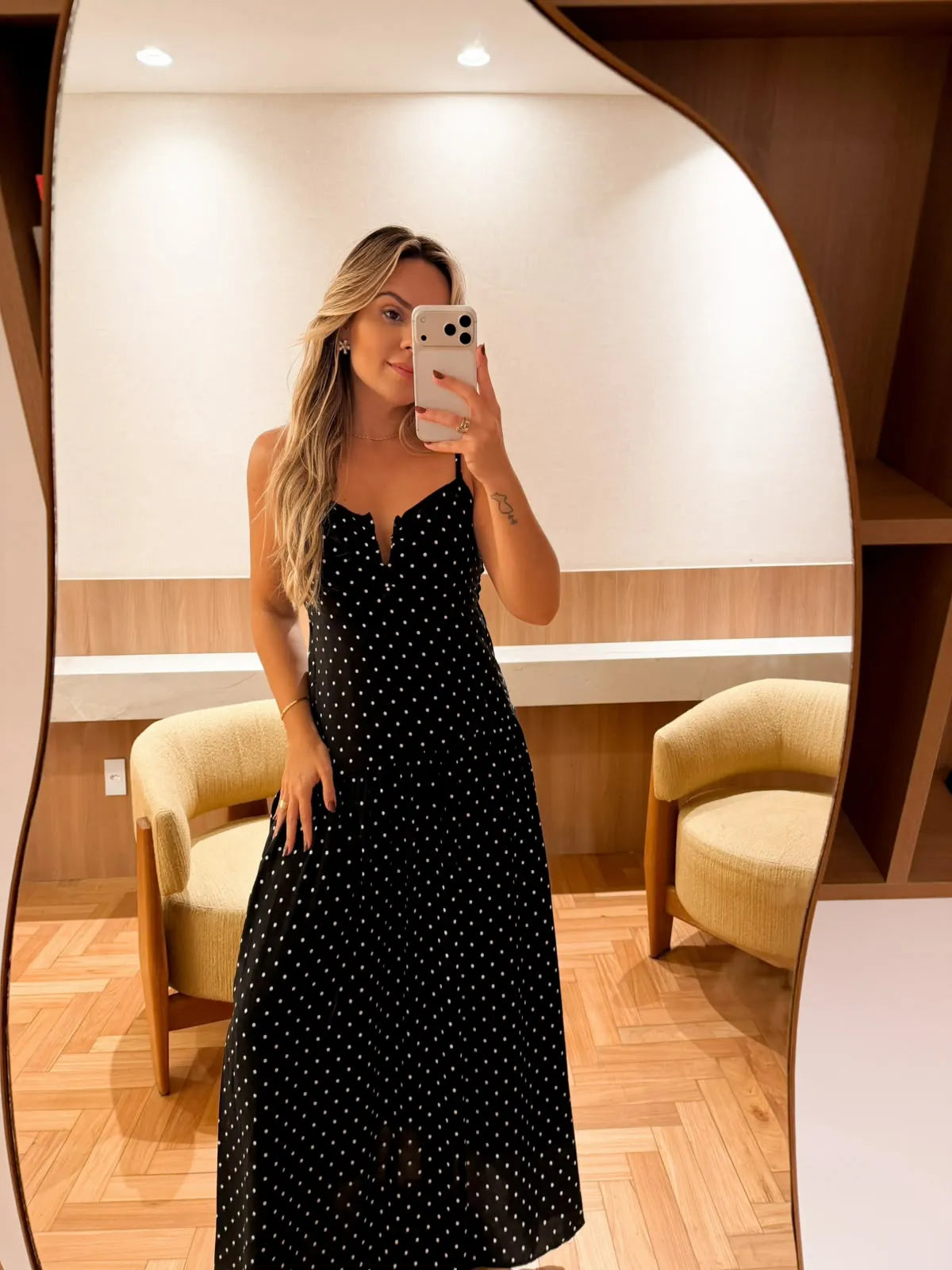 Vestido Cannes Poá