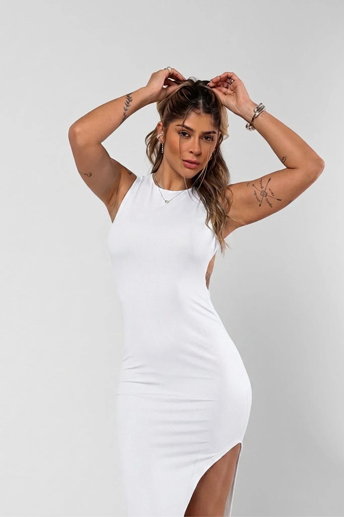 Vestido Vanellope Poliamida Branco