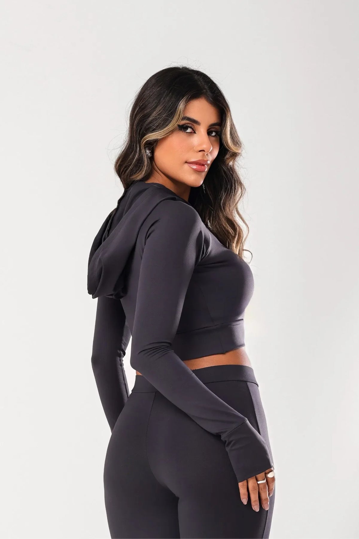 Blusa Kalid Poliamida Preto