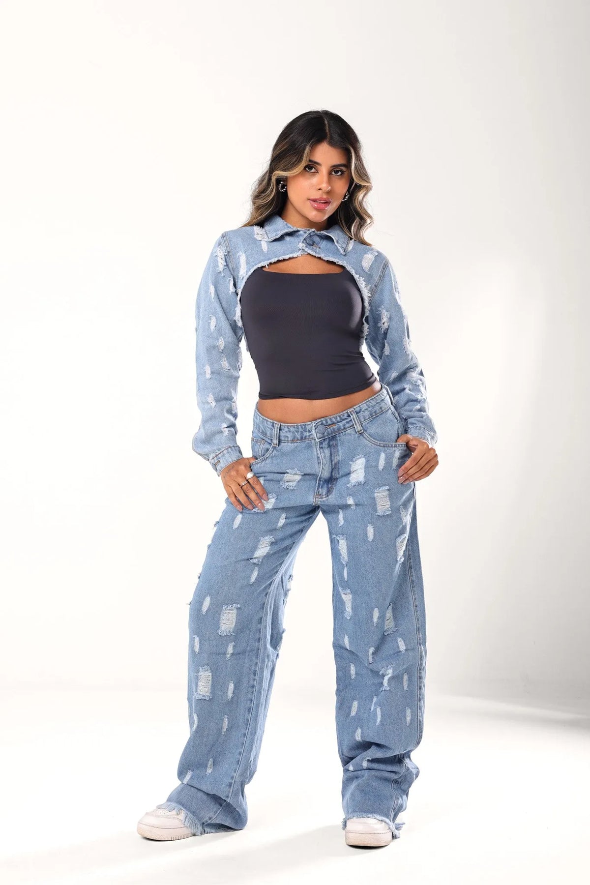 Calca Jeans Hillary Jeans Claro