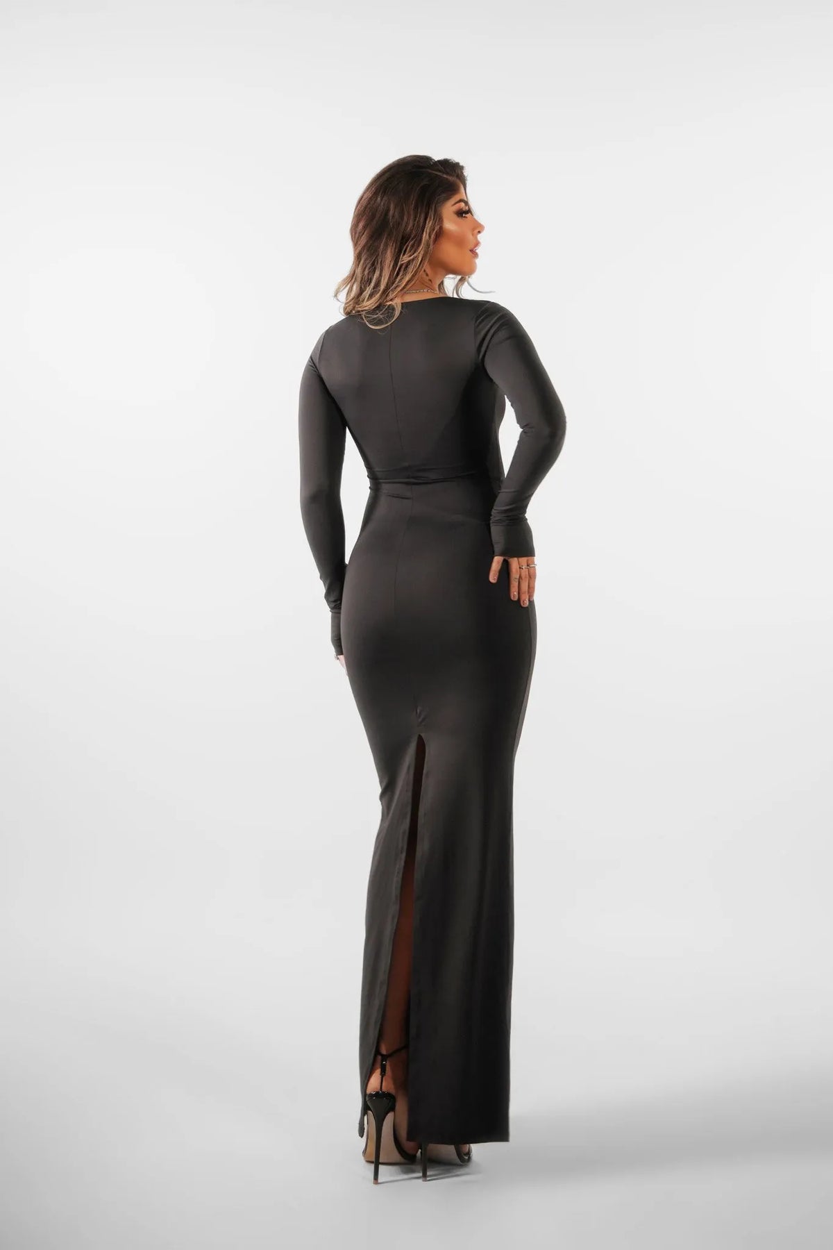 Vestido Nivea Poliamida Preto 37