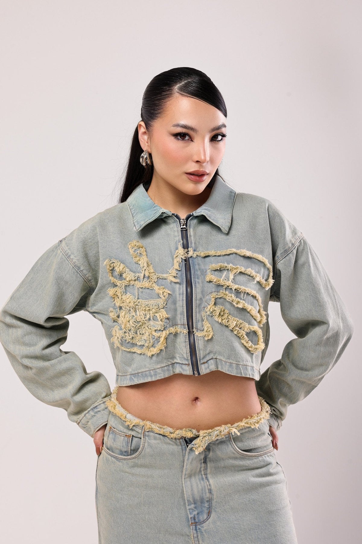 Jaqueta Jeans Heno Jeans
