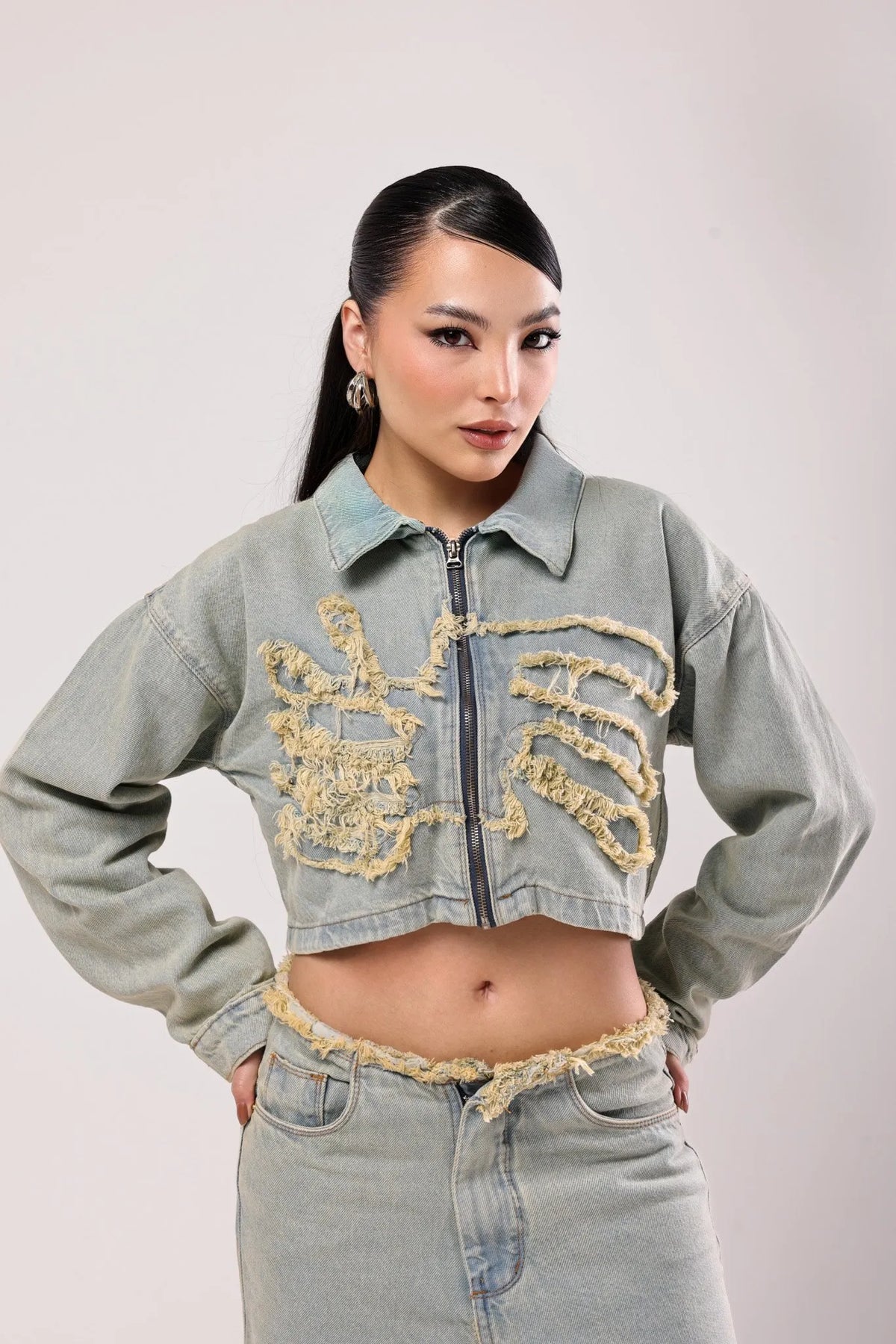Jaqueta Jeans Heno Jeans