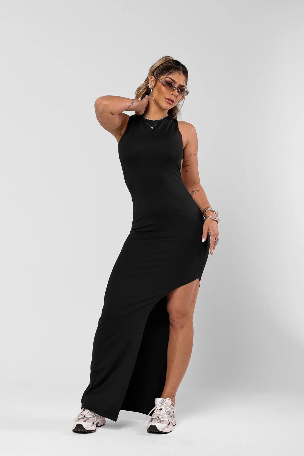 Vestido Vanellope Poliamida Preto